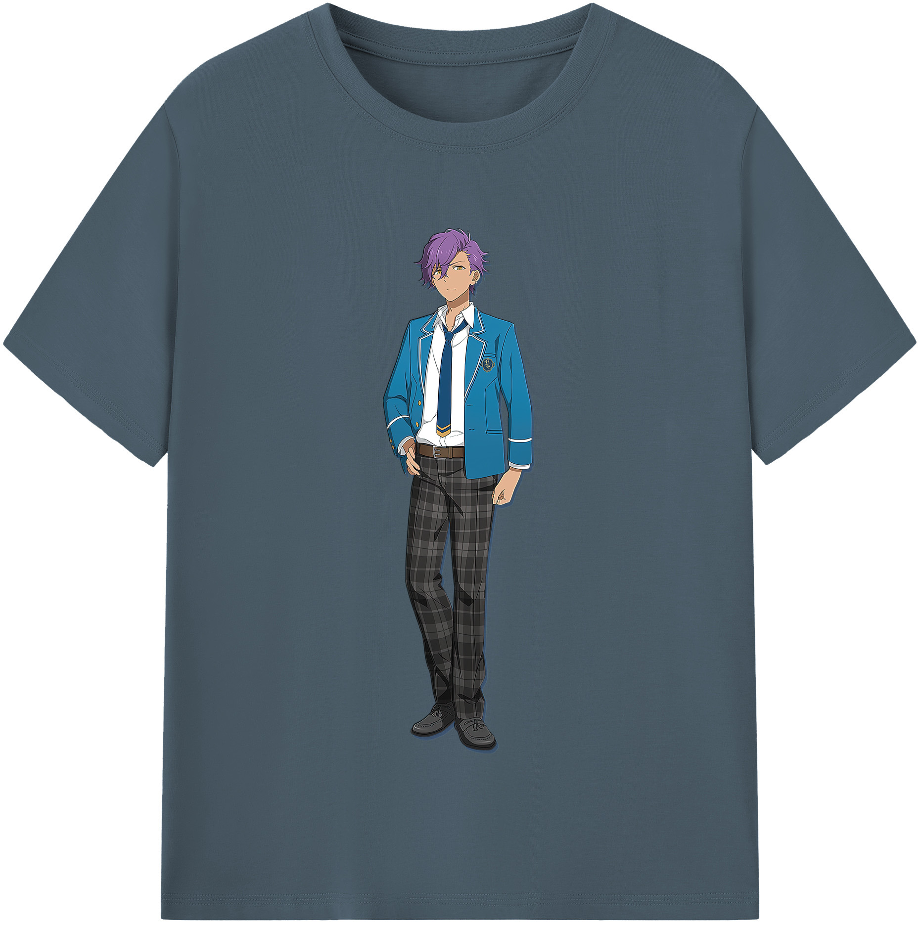 （画像用） あんさんぶるスターズ! Ensemble Stars 綿100％半袖Tシャツ（フロントプリント）